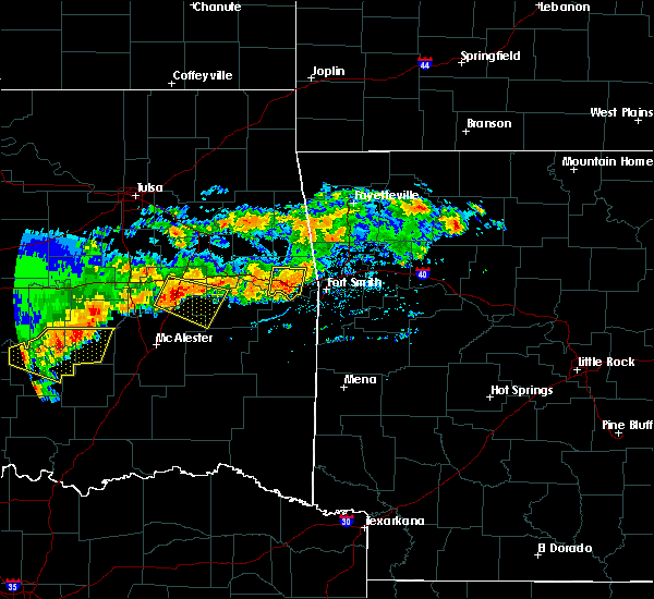 Interactive Hail Maps Hail Map for Sallisaw, OK