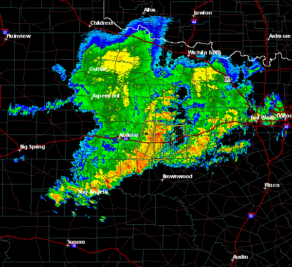 Interactive Hail Maps Hail Map for Eastland, TX