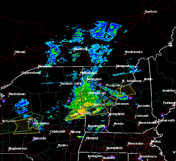 Interactive Hail Maps Hail Map for Norwich, VT