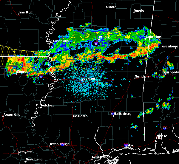Interactive Hail Maps Hail Map for Bastrop, LA