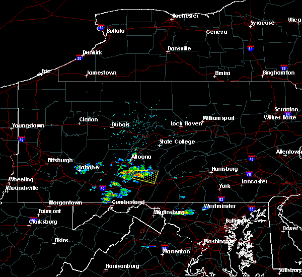 Interactive Hail Maps Hail Map for Broad Top City, PA
