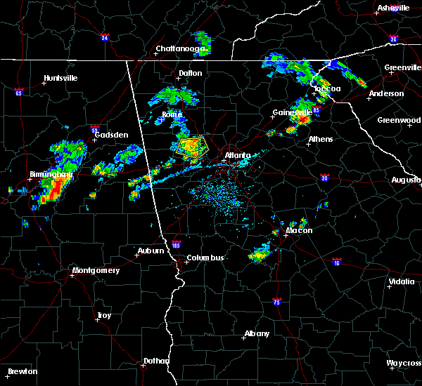 Interactive Hail Maps Hail Map for Dallas, GA