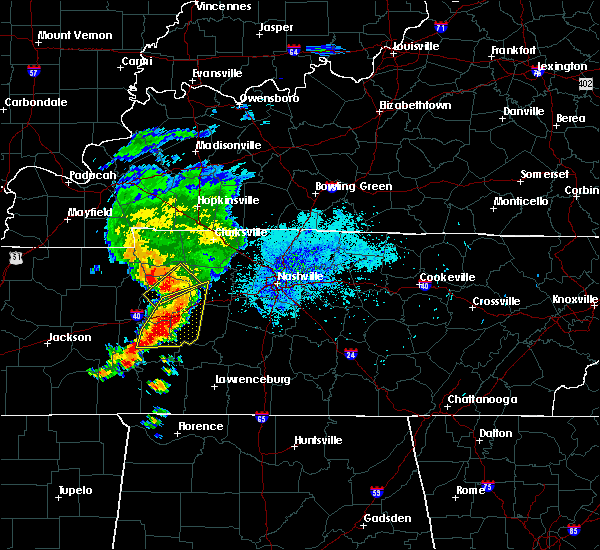 Interactive Hail Maps Hail Map for Linden, TN