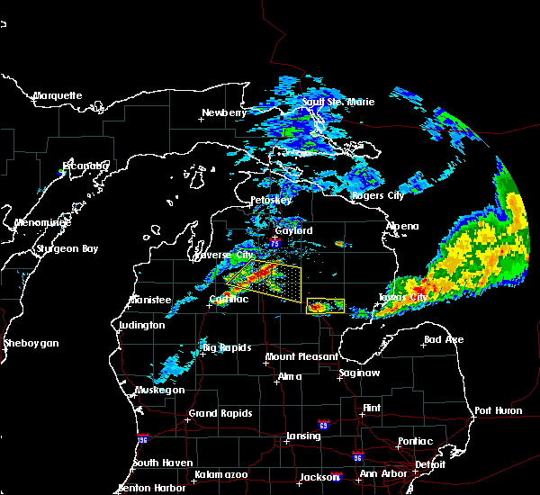 Interactive Hail Maps Hail Map for West Branch, MI