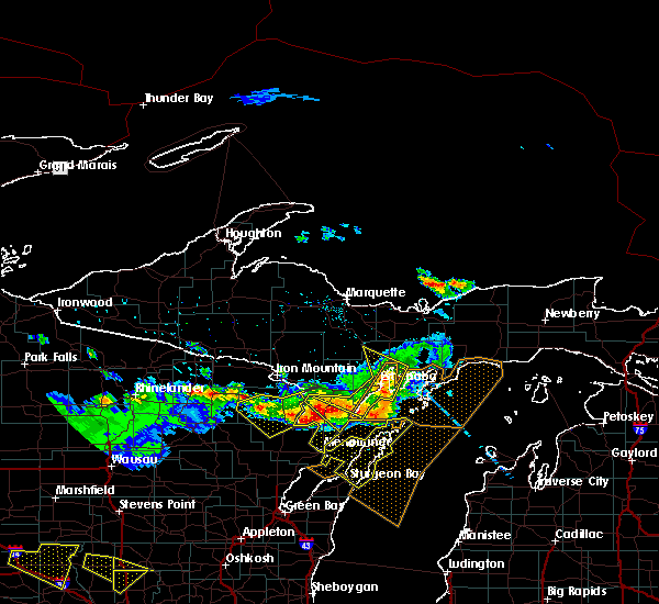 Interactive Hail Maps Hail Map for Carney, MI