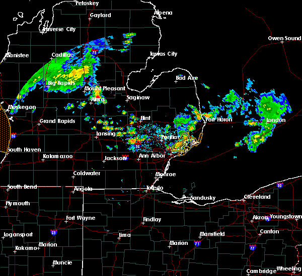 Interactive Hail Maps Hail Map for St. Clair Shores, MI