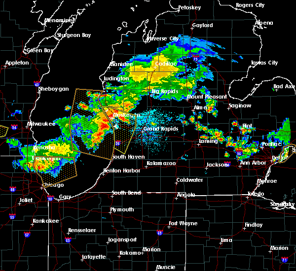 Interactive Hail Maps Hail Map for Whitehall, MI