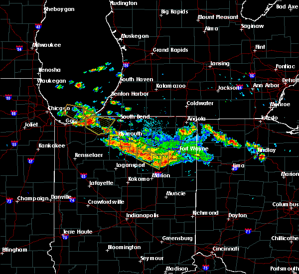 Interactive Hail Maps Hail Map for North Manchester, IN