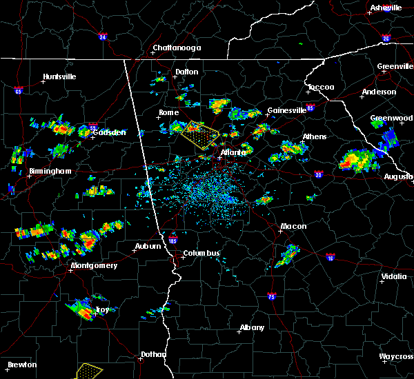 Interactive Hail Maps Hail Map for Acworth, GA