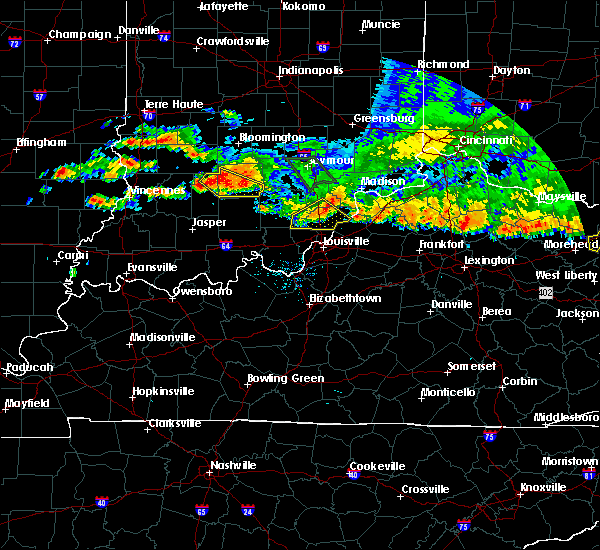 Interactive Hail Maps Hail Map for Jeffersonville, IN