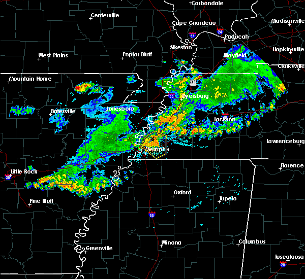 Interactive Hail Maps Hail Map for Germantown, TN