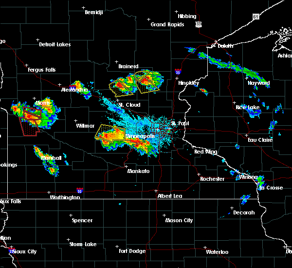 Interactive Hail Maps Hail Map for Ogilvie, MN