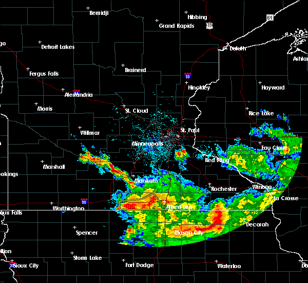 Interactive Hail Maps Hail Map for Bricelyn, MN