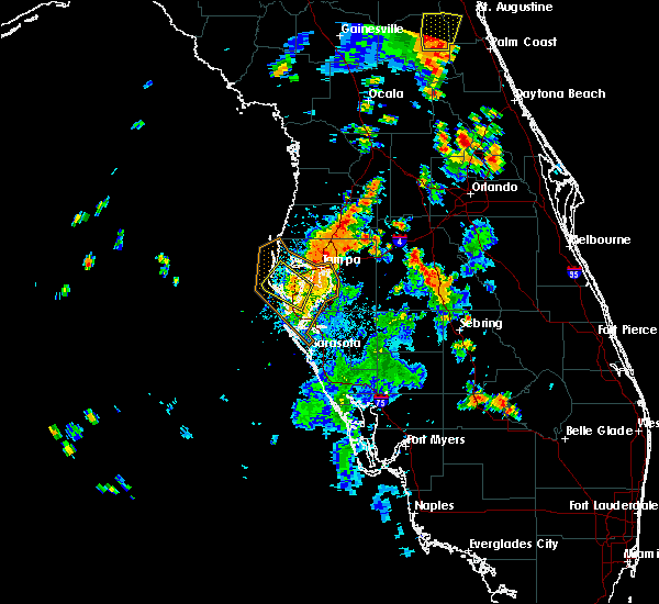 Interactive Hail Maps Hail Map for Spring Hill, FL