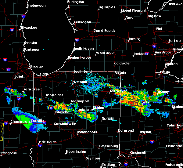 Interactive Hail Maps Hail Map for Spencerville, OH