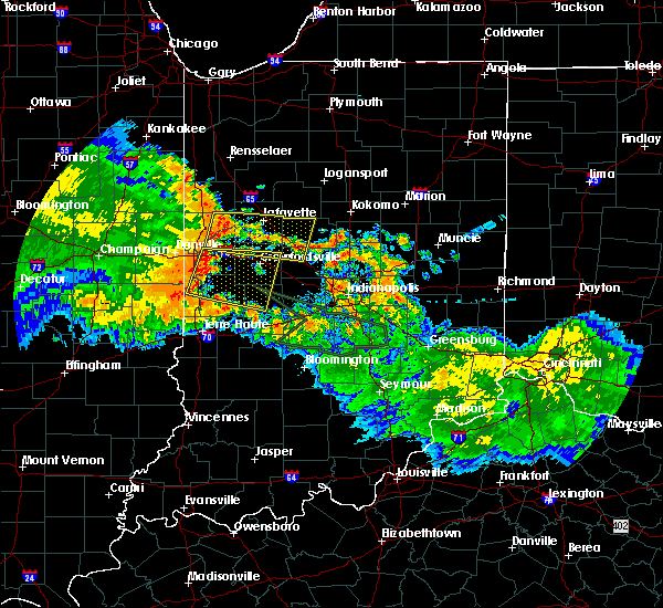 Interactive Hail Maps Hail Map for Dana, IN