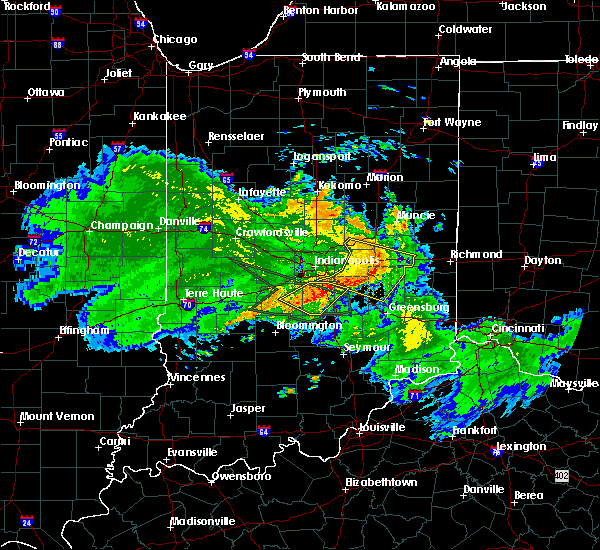 Interactive Hail Maps Hail Map for Straughn, IN