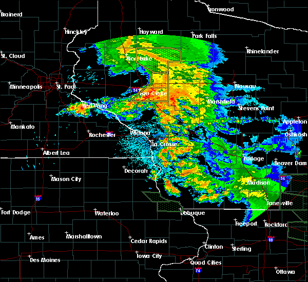Interactive Hail Maps Hail Map for Ladysmith, WI