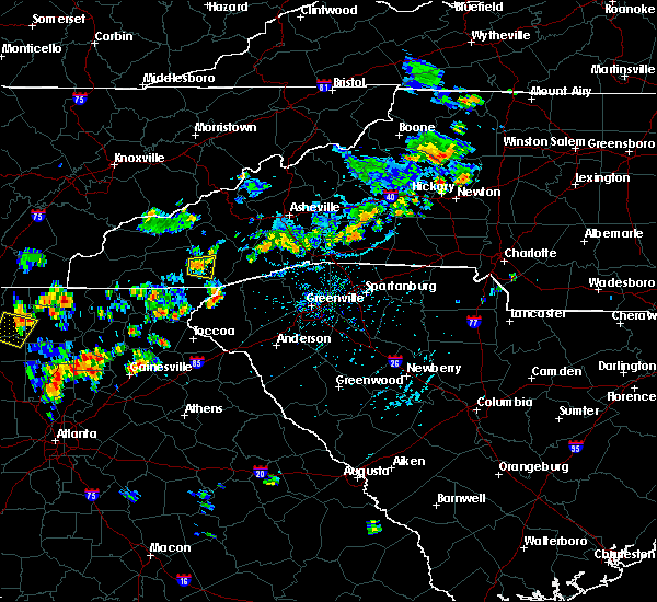 Interactive Hail Maps Hail Map for Glenville, NC