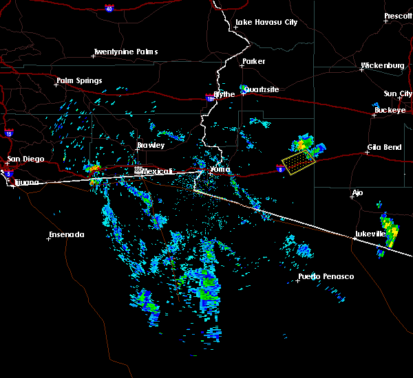 Interactive Hail Maps Hail Map for Dateland, AZ