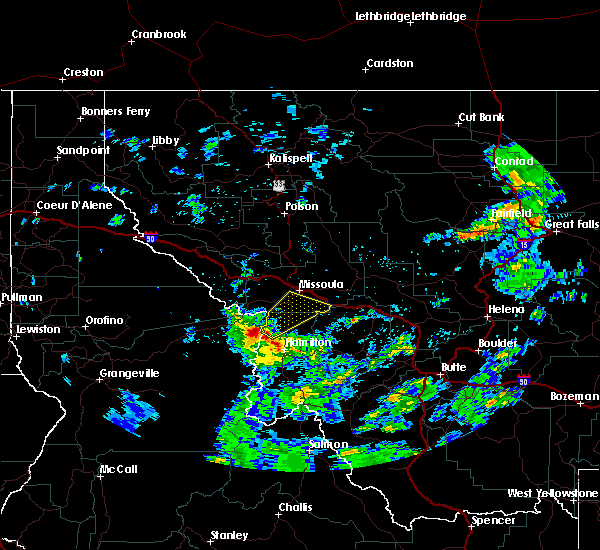 Interactive Hail Maps Hail Map for Stevensville, MT