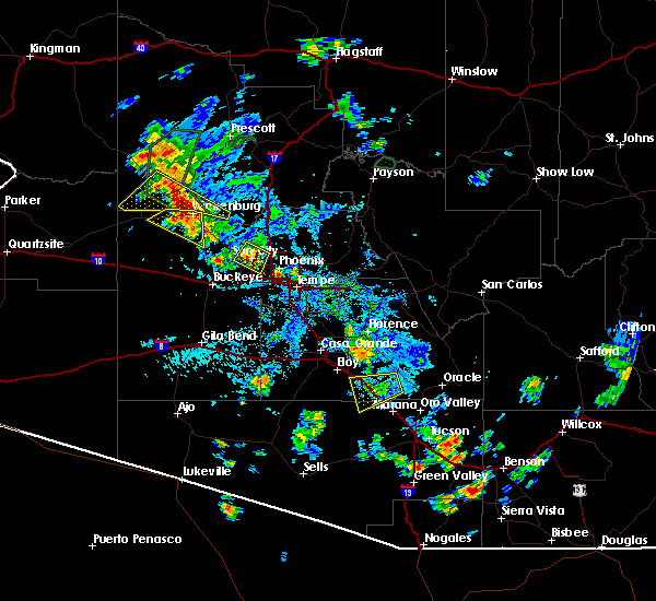 Interactive Hail Maps Hail Map for Wickenburg, AZ