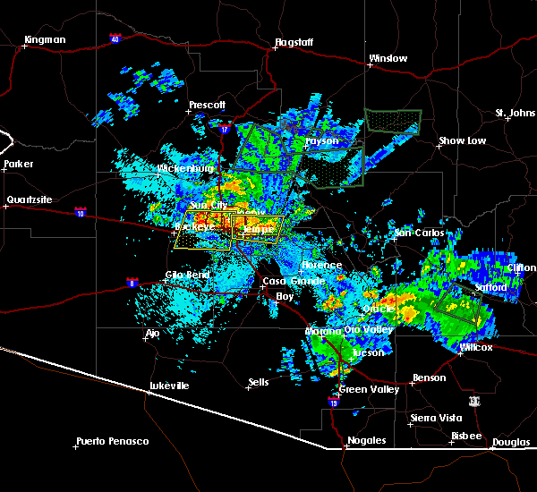 Interactive Hail Maps Hail Map for Glendale, AZ