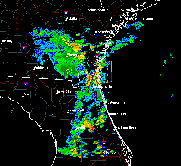 Interactive Hail Maps Hail Map for Woodbine, GA