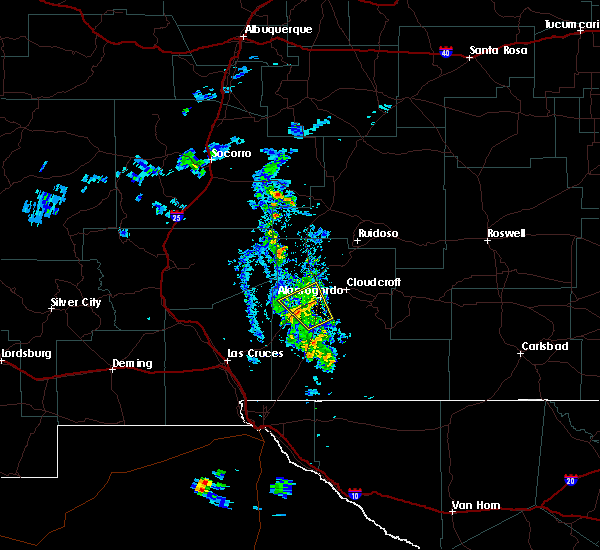 Interactive Hail Maps Hail Map for Alamogordo, NM