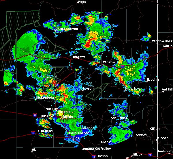 Interactive Hail Maps Hail Map for Snowflake, AZ