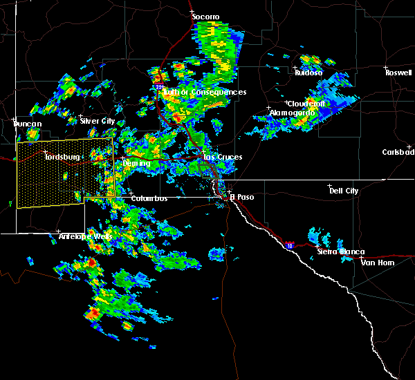 Interactive Hail Maps Hail Map for Lordsburg, NM