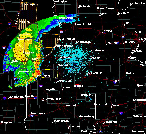 Interactive Hail Maps Hail Map for Francesville, IN