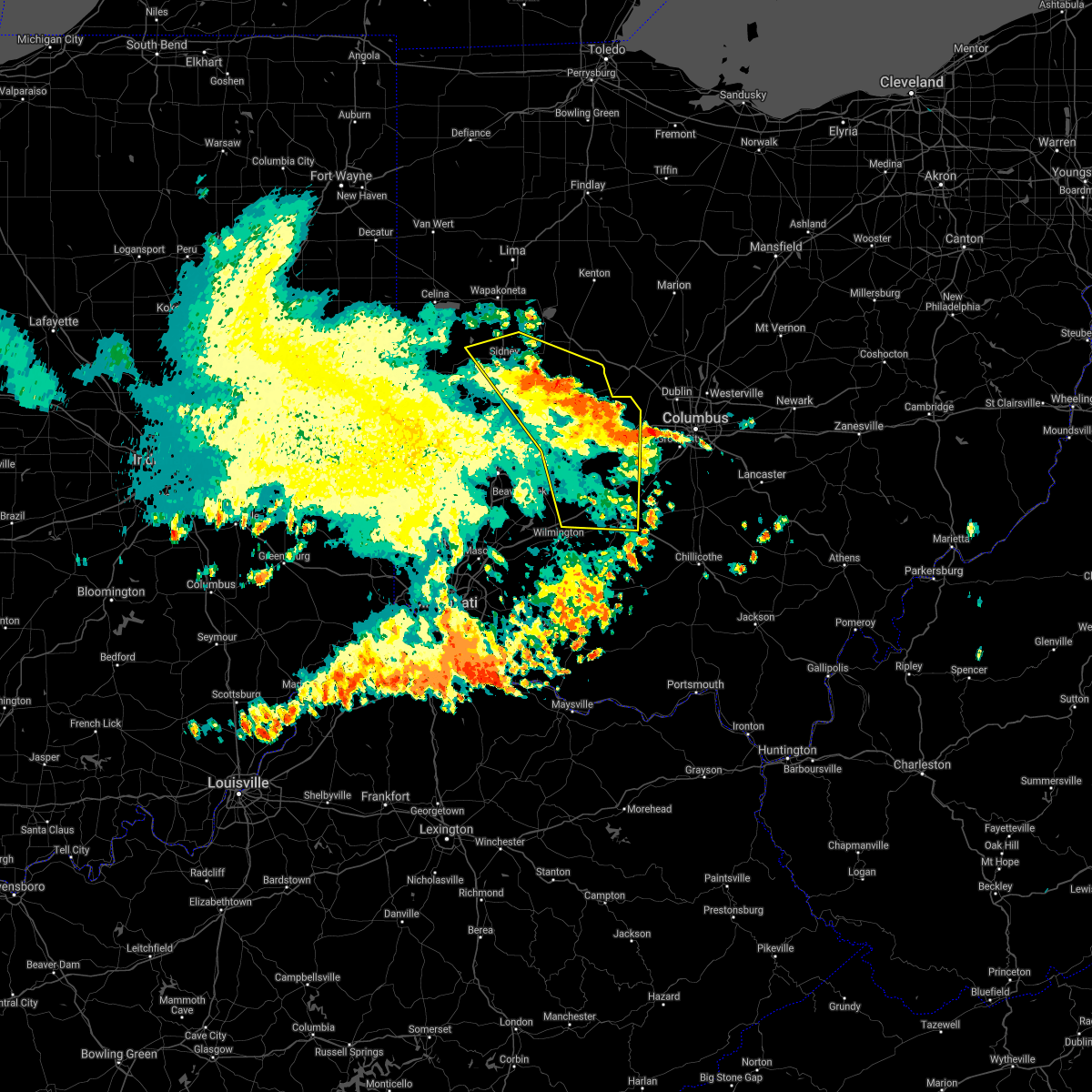 Interactive Hail Maps Hail Map for Fort Loramie, OH