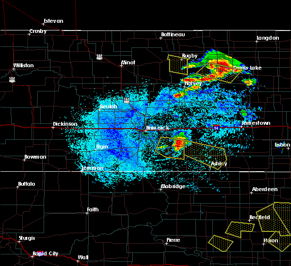 Interactive Hail Maps Hail Map for Linton, ND