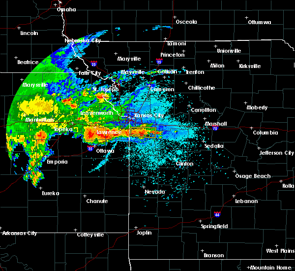 Interactive Hail Maps Hail Map for Overland Park, KS