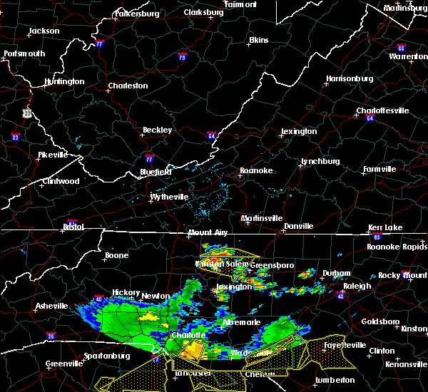 Interactive Hail Maps Hail Map for WinstonSalem, NC