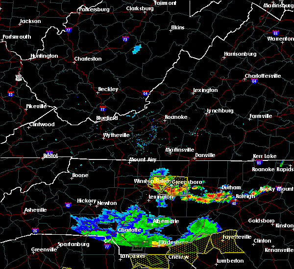 Interactive Hail Maps Hail Map for Greensboro, NC