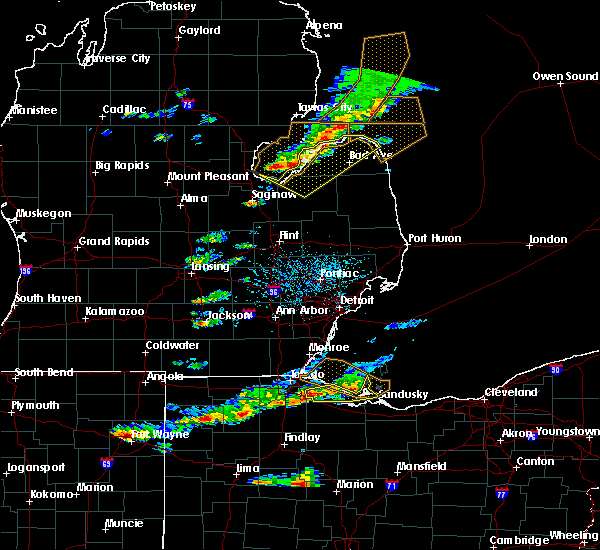 Interactive Hail Maps Hail Map for Caseville, MI