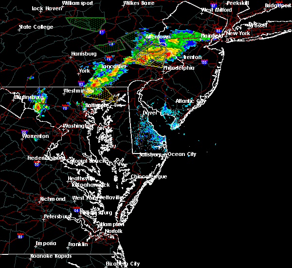 Interactive Hail Maps Hail Map for Pylesville, MD
