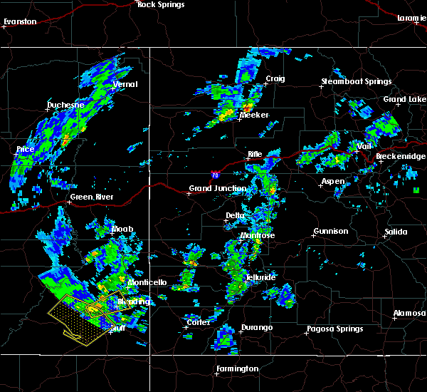 Interactive Hail Maps Hail Map for Blanding, UT