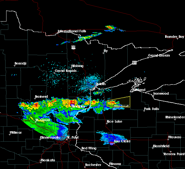Interactive Hail Maps Hail Map for Drummond, WI