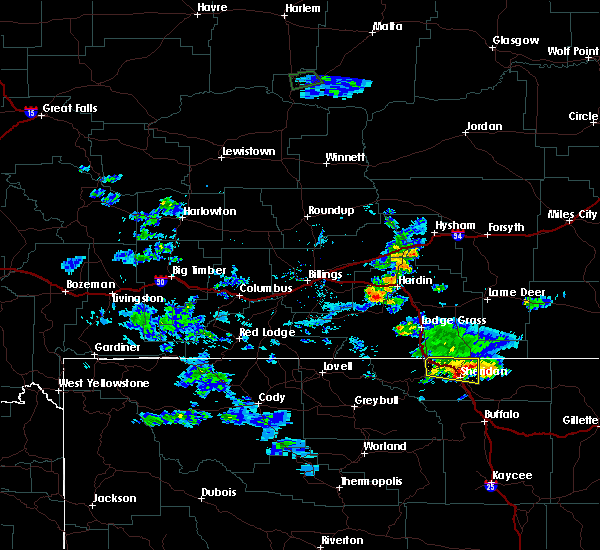 Interactive Hail Maps Hail Map for Sheridan, WY