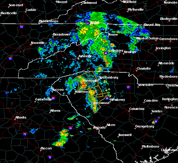 Interactive Hail Maps Hail Map for Laurens, SC