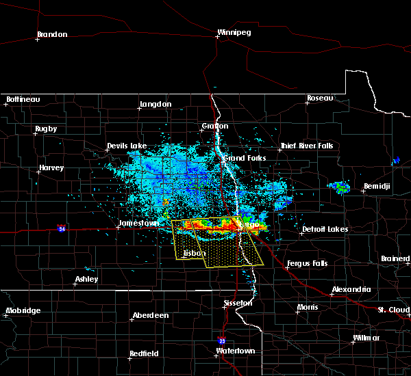 Interactive Hail Maps Hail Map for Fargo, ND
