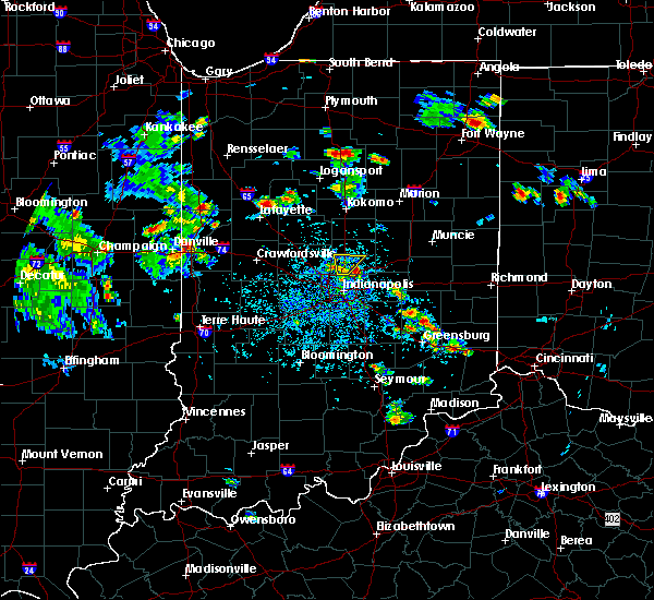 Interactive Hail Maps Hail Map for Carmel, IN