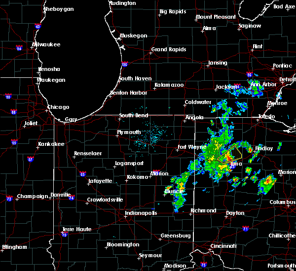 Interactive Hail Maps Hail Map for Columbus Grove, OH