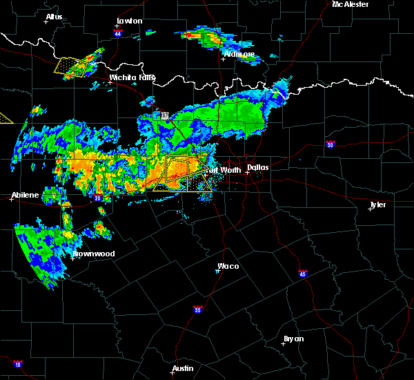 Interactive Hail Maps Hail Map for Burleson, TX