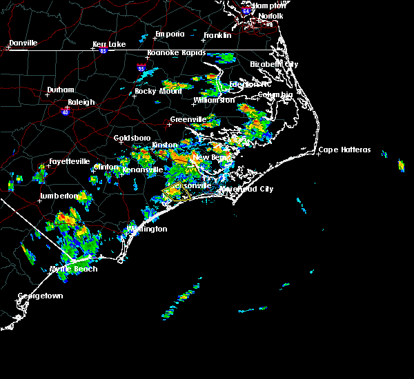 Interactive Hail Maps Hail Map for Jacksonville, NC