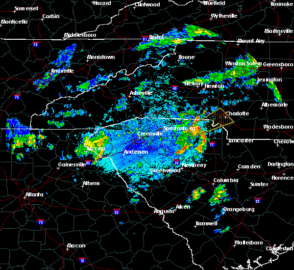 Interactive Hail Maps Hail Map for Lake Wylie, SC