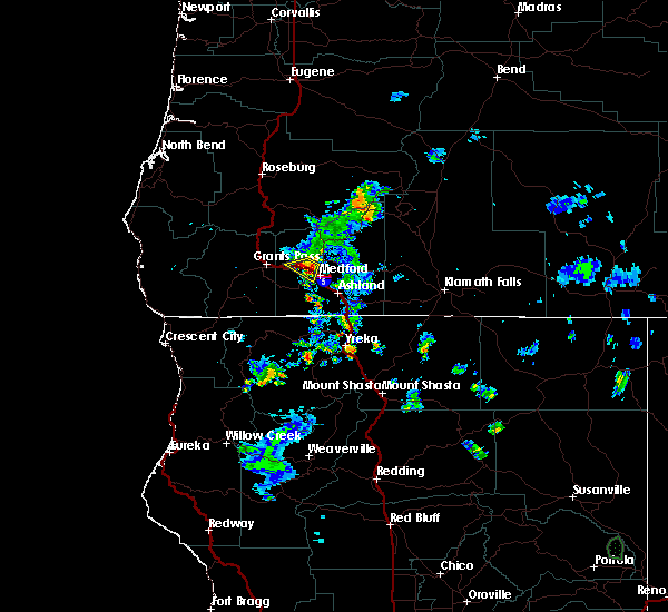 Interactive Hail Maps Hail Map for Medford, OR